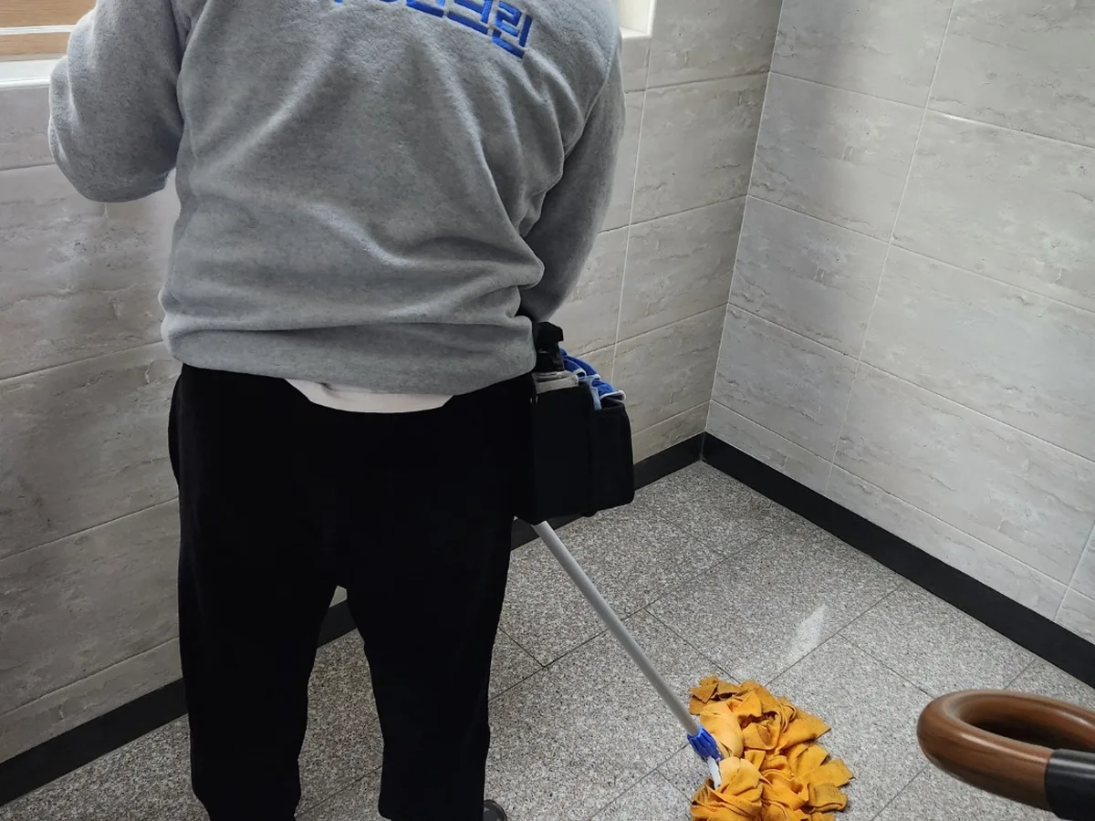거제시 거제면 빌라 복도·대기 동선 야간 위생청소 사례 - 행진크린