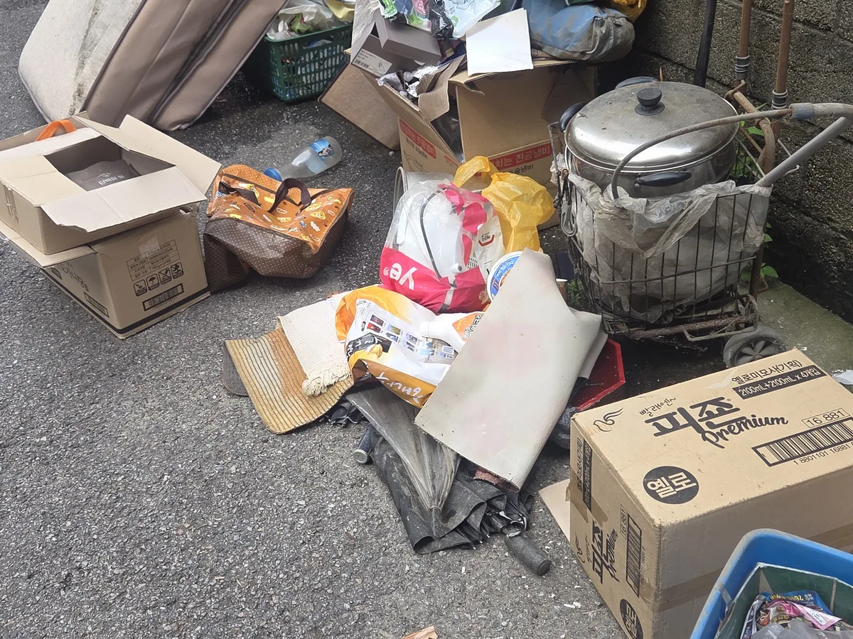 밀양시 초동면 침수 현장 화장실 세면대 살균 위생청소 사례 - 행진크린